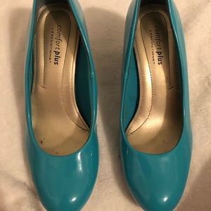 Comfort Plus Teal Heels